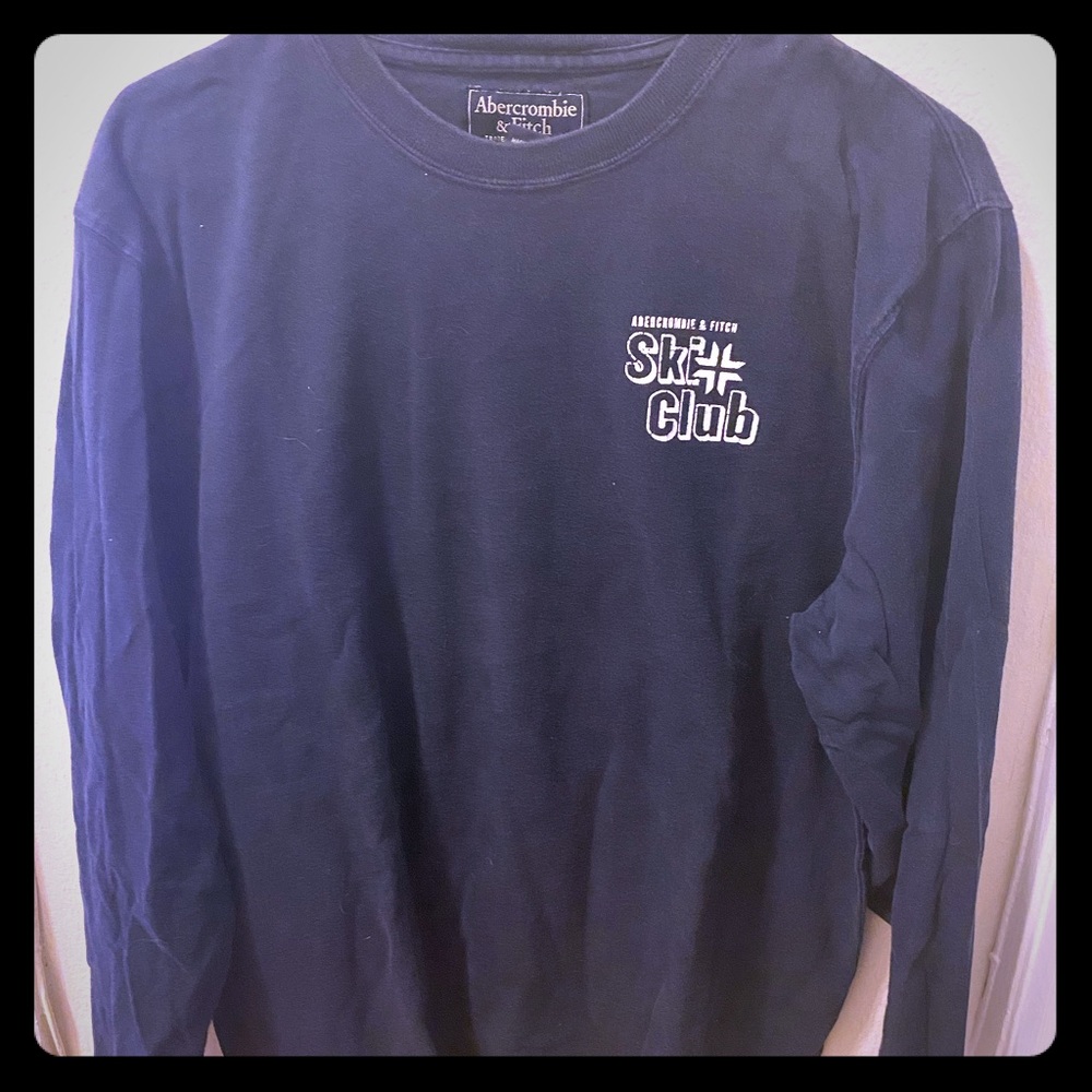Abercrombie long sleeve ski club T-shirt